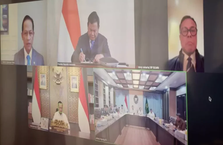 Presiden Prabowo Pimpin Ratas di London bahas Penertiban Kawasan Hutan